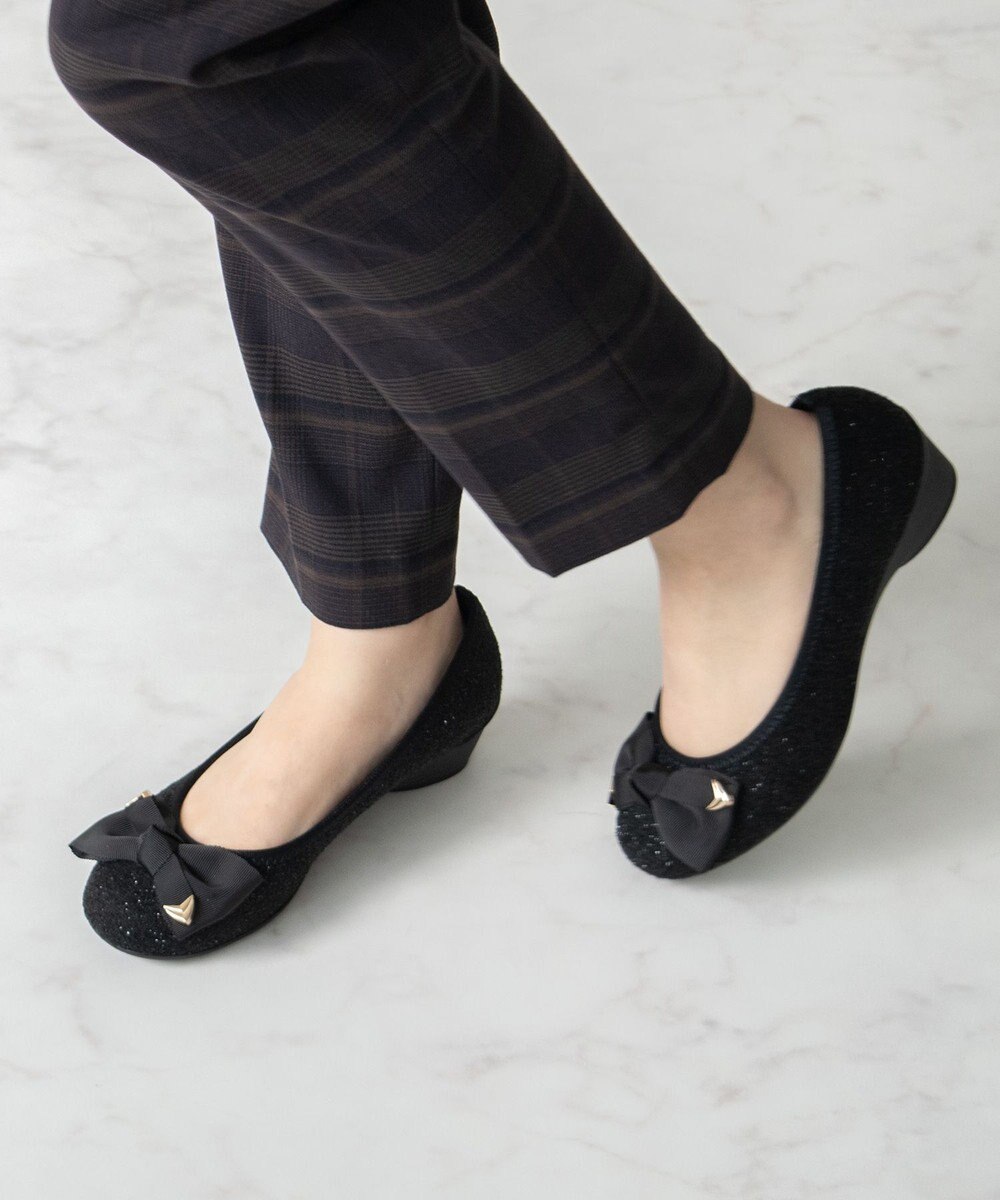 Bridget Birkin ＜3E＞【Bridget Birkin Walk】コーナーパーツリボンウォーキングパンプス 