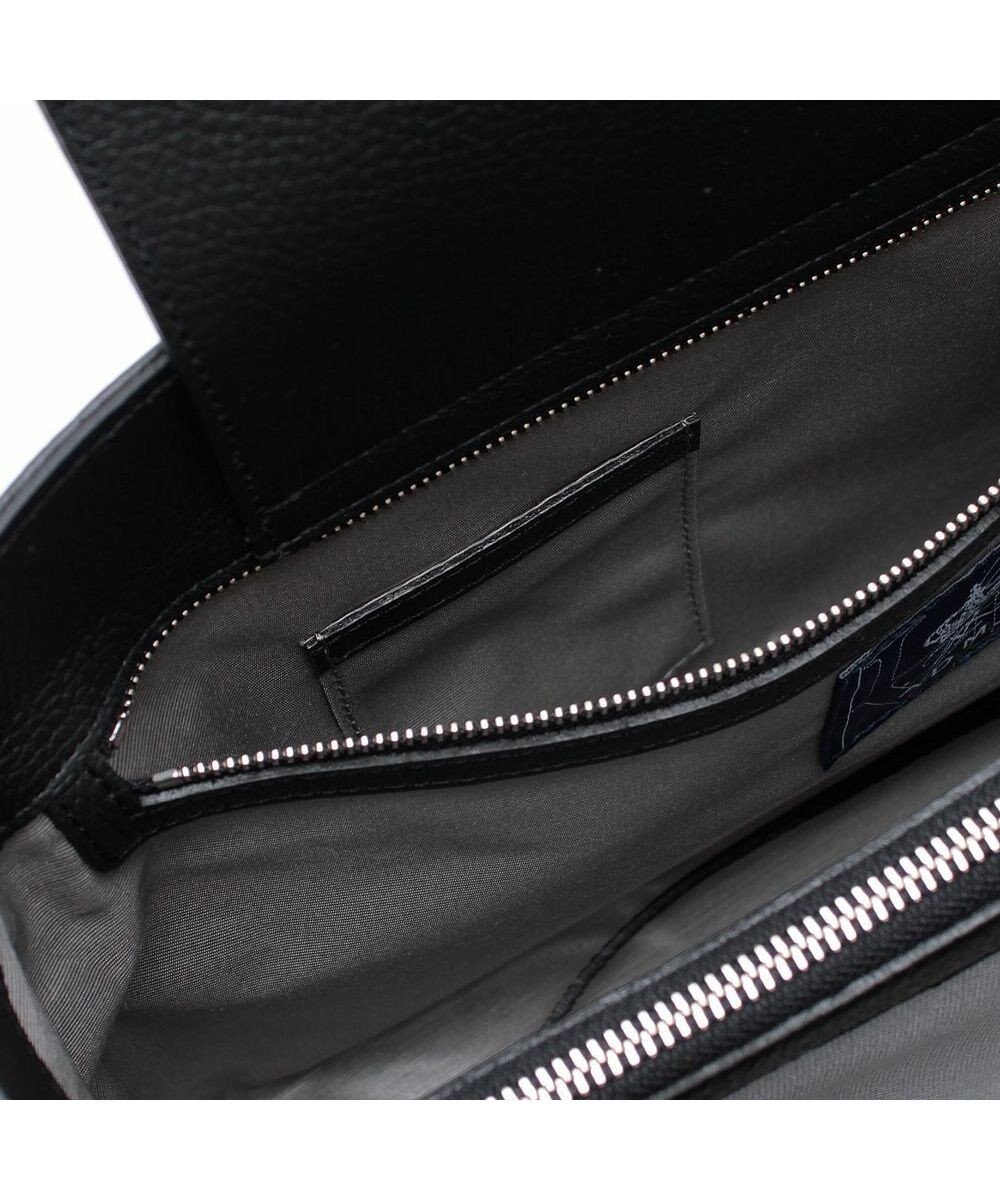 A.D.M.J. 【お受験】牛革/かぶせ付き トートバッグ32cm 