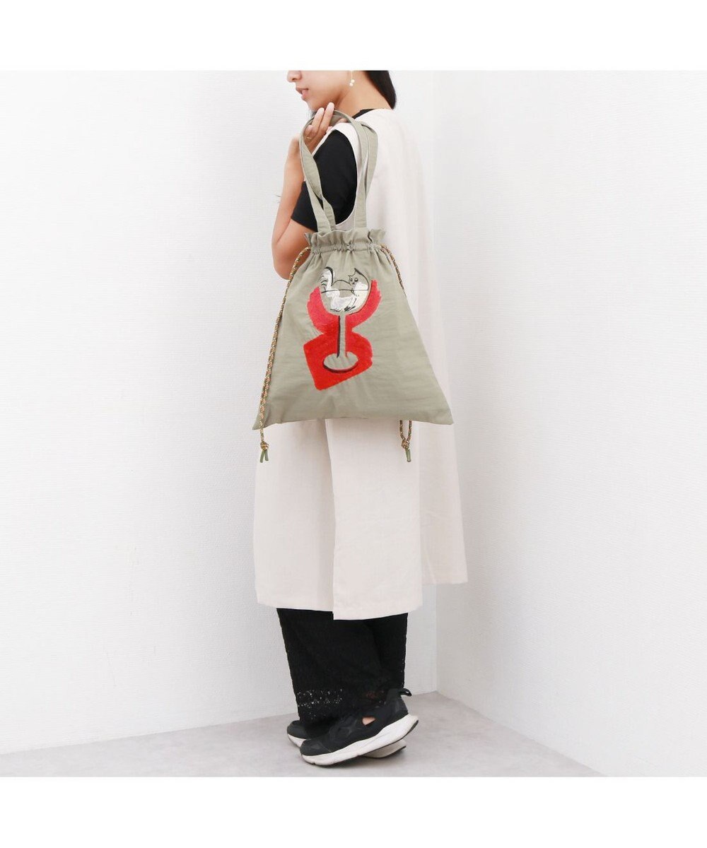 UNBILLION カシュカシュ cachecache / naabコラボ刺繍キャットトート 