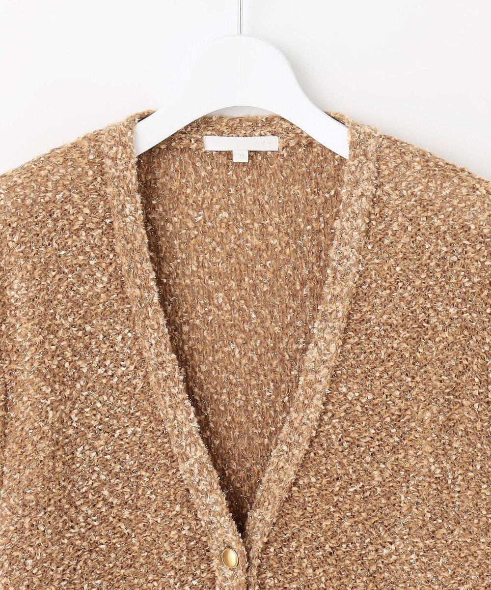 自由区 S 【カタログ掲載】ラメファンシーツイード カーディガン 