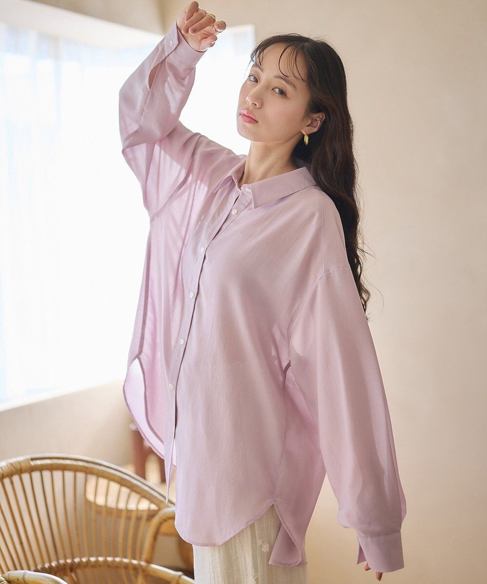 earth music&ecology シアーシャツ 