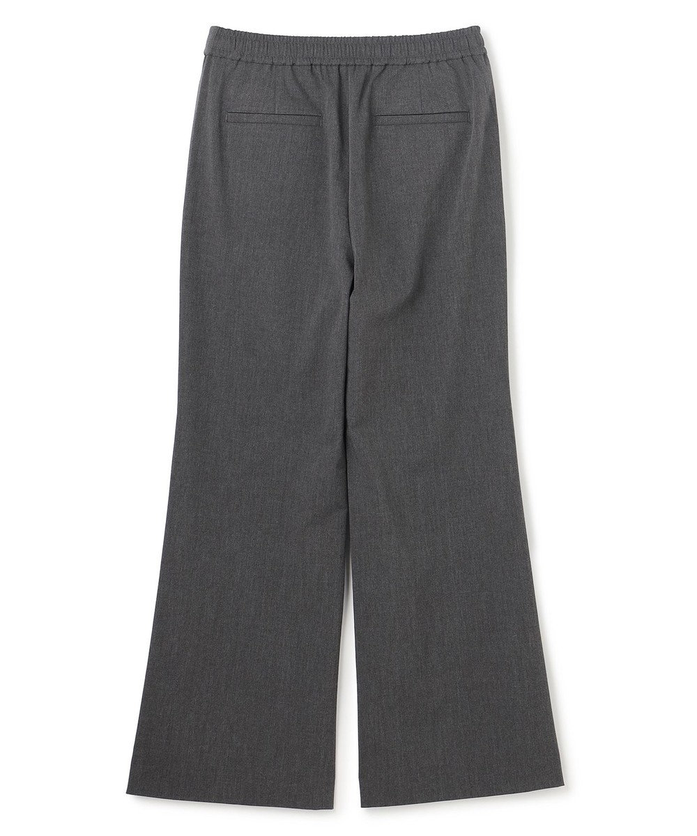 UNFILO L 【セットアップ着用可/ウエストゴム】マイビューティ セミフレアパンツ 