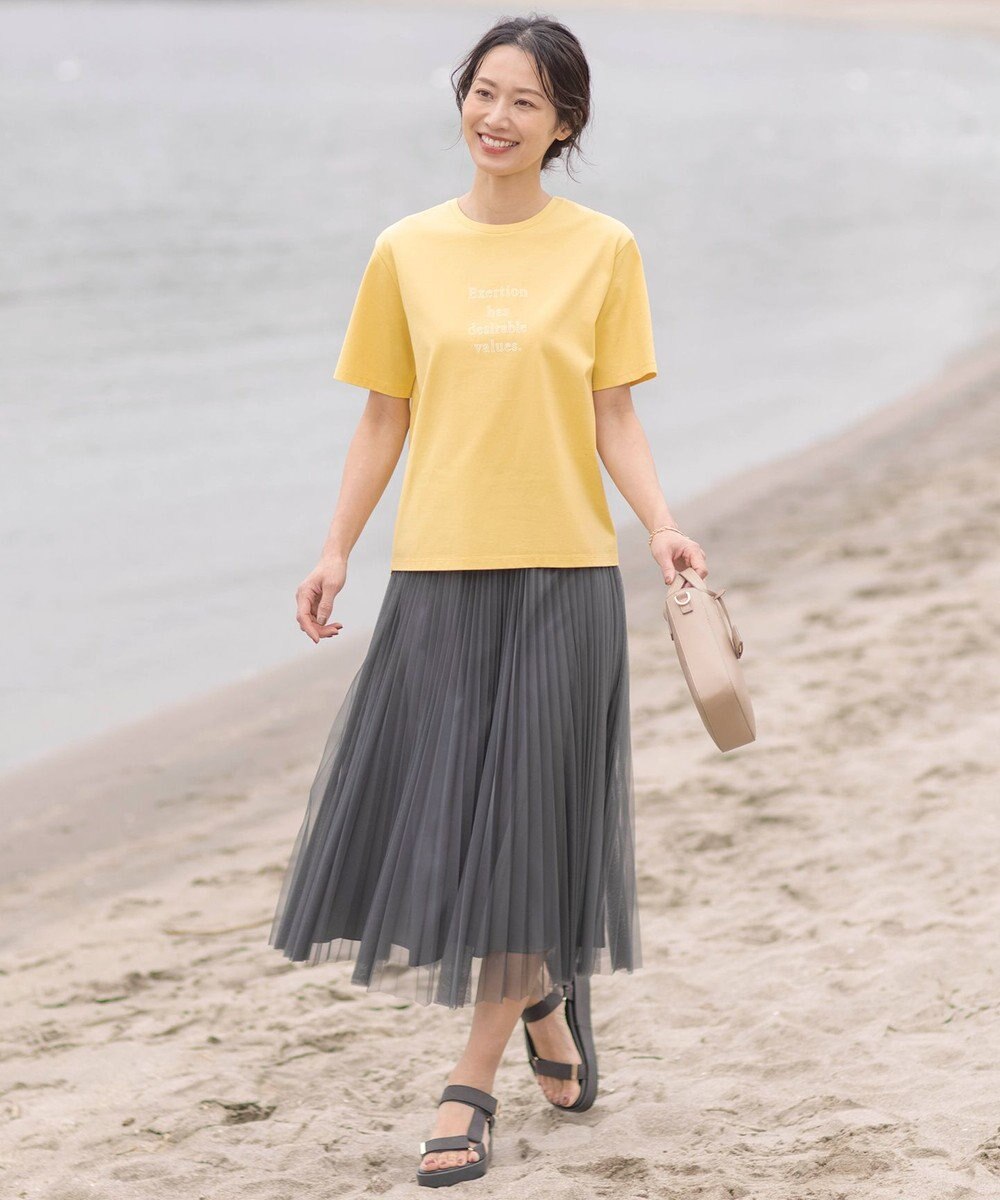 J.PRESS LADIES S ロゴTシャツ 