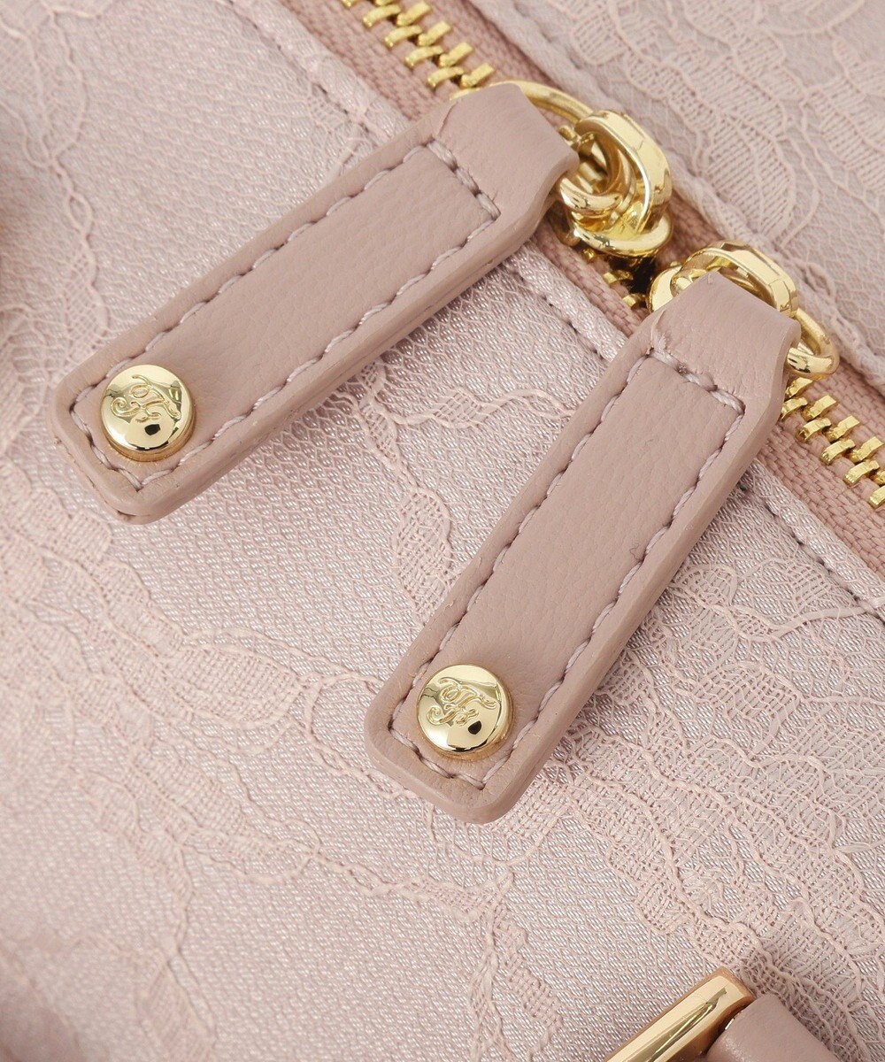 Maison de FLEUR レース2Wayボストンバッグ 