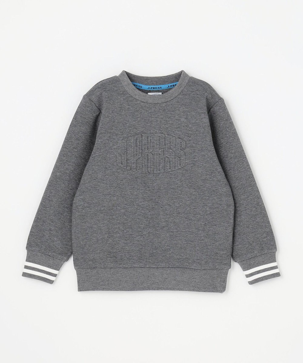 J.PRESS KIDS 【100-130cm】 ダンボールエンボスロゴトレーナー 