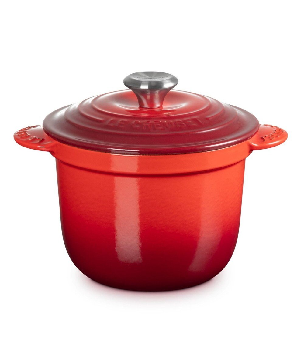 YAMATO テーブル＆キッチン 【ル・クルーゼ】ココット・エブリィ18cm  チェリーレッド 