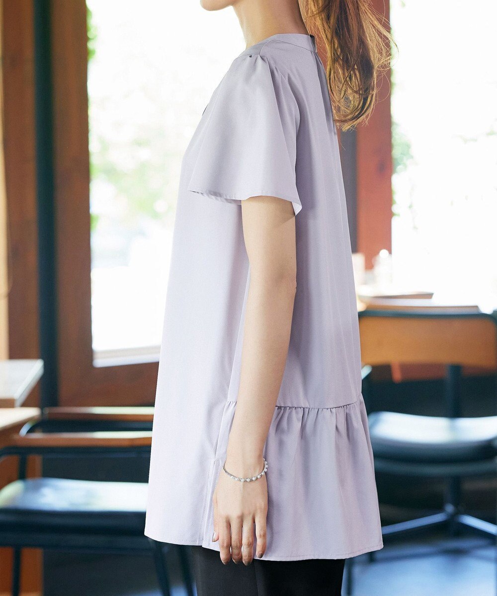 Tiaclasse 【選べる2Type】スキッパーシャツチュニック 