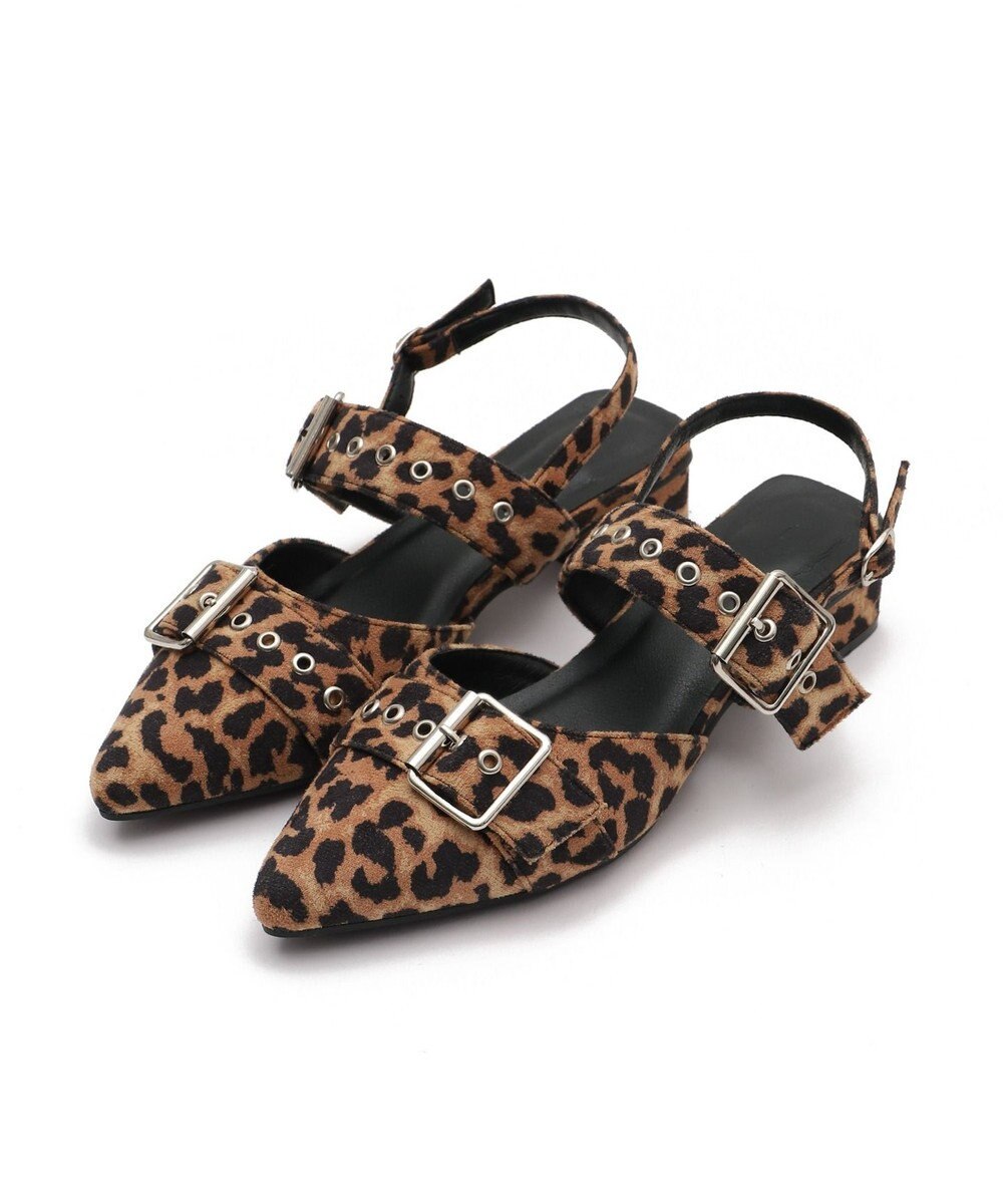 WEGO ハトメベルトポインテッドシューズ 