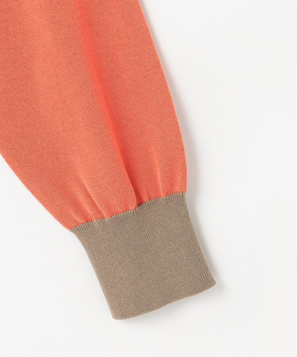 自由区 S カラーブロック カーディガン 