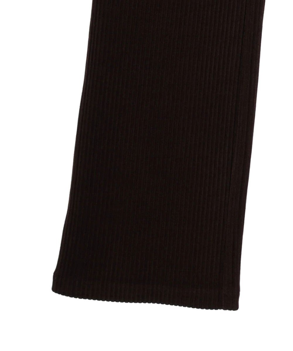 Green Parks リブ見えカットコールパンツ 