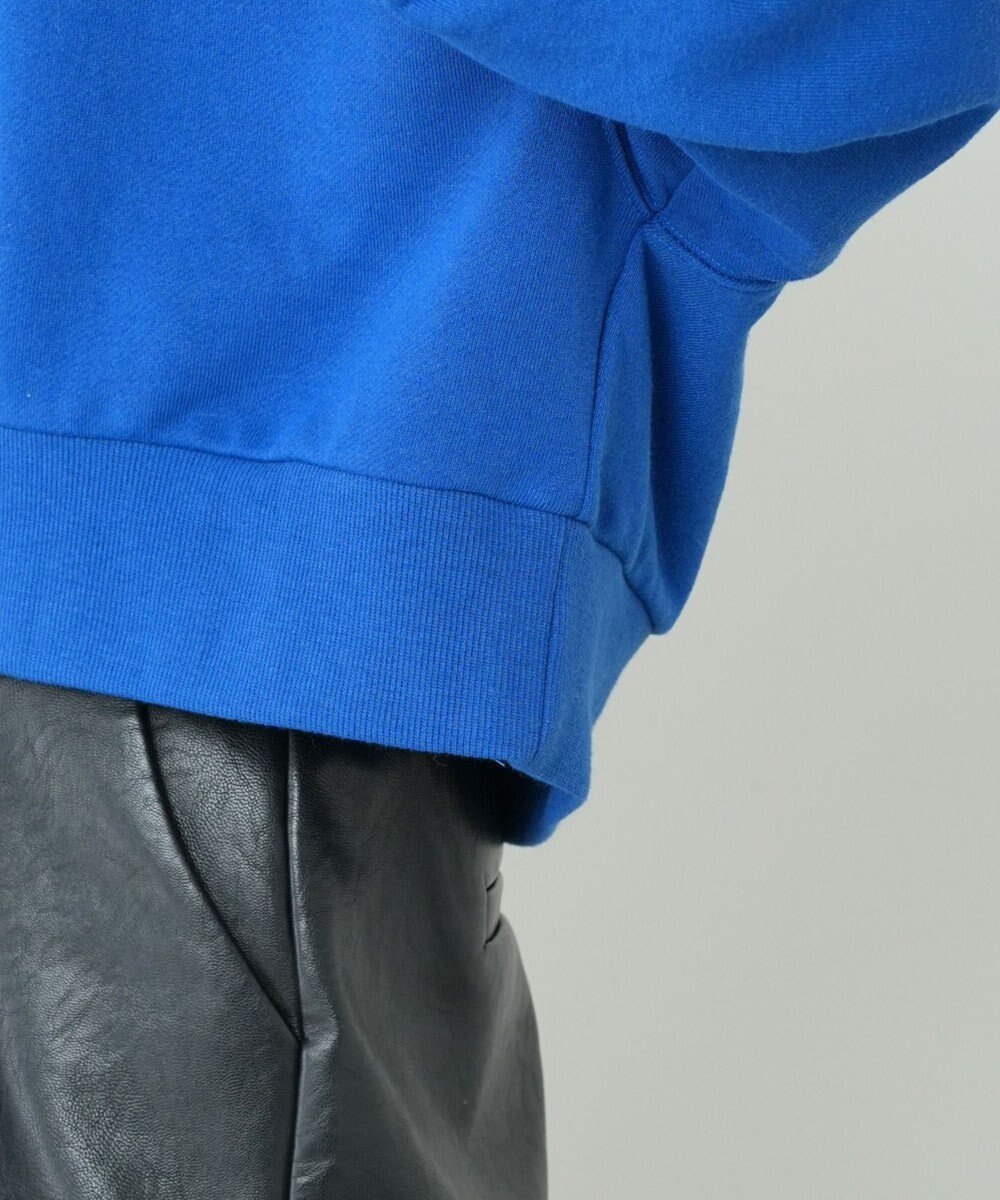 WEGO 配色ロゴデザインショートパーカー 