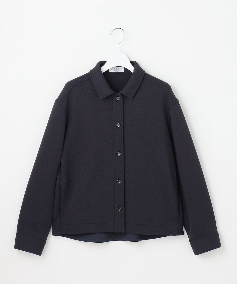 J.PRESS LADIES L 【WEB限定・季節の変わり目に】ダンボールジャージー シャツ 