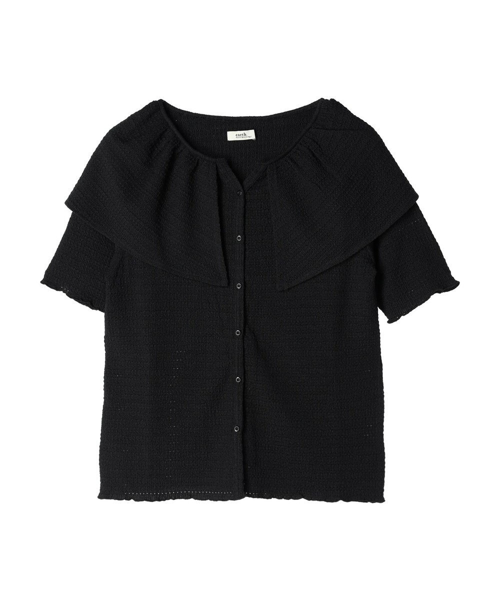 earth music&ecology ビッグカラーカットプルオーバー 