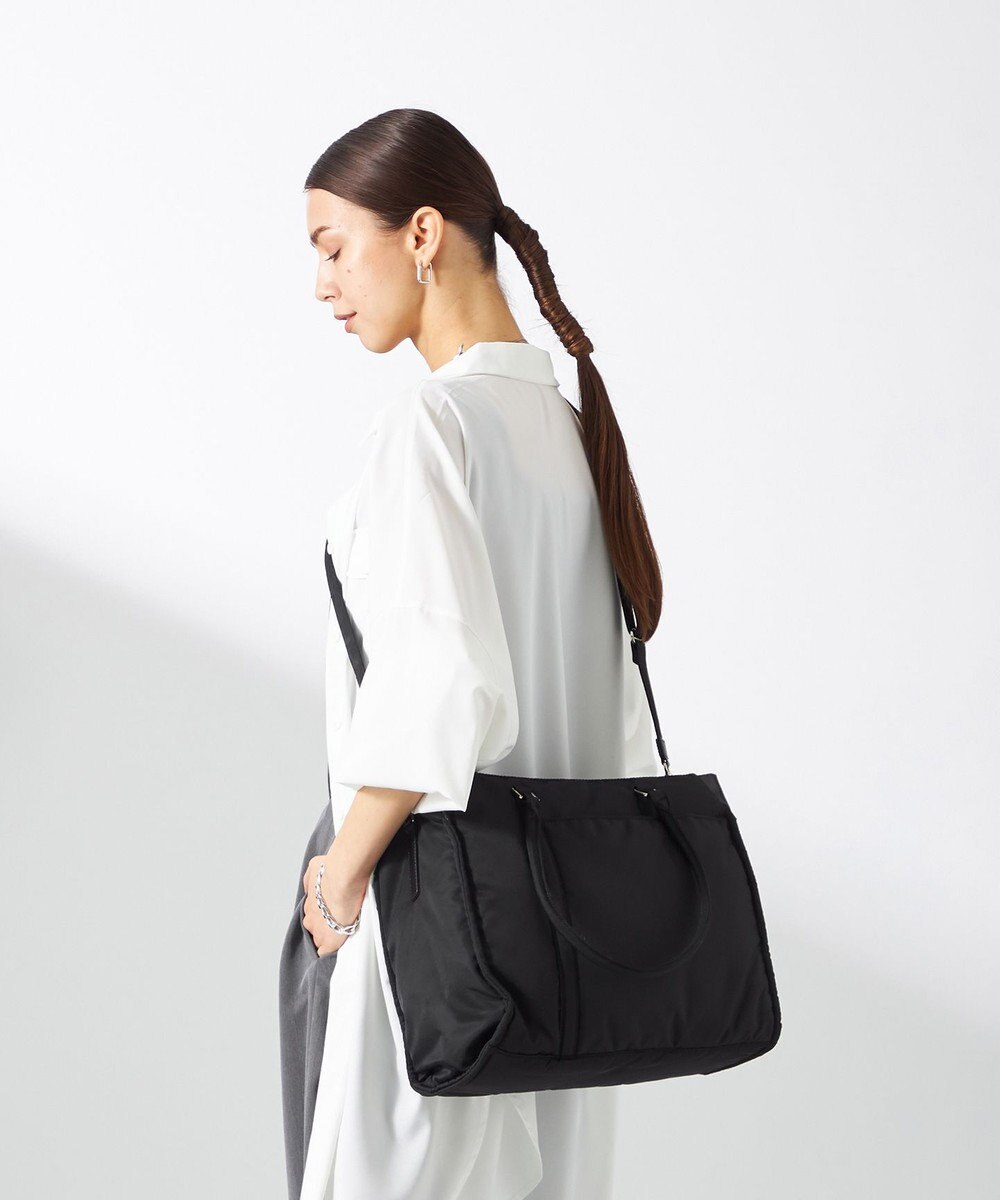 Y'SACCS 【ムック本掲載】ツイルナイロン　スクエアトート　Mサイズ 