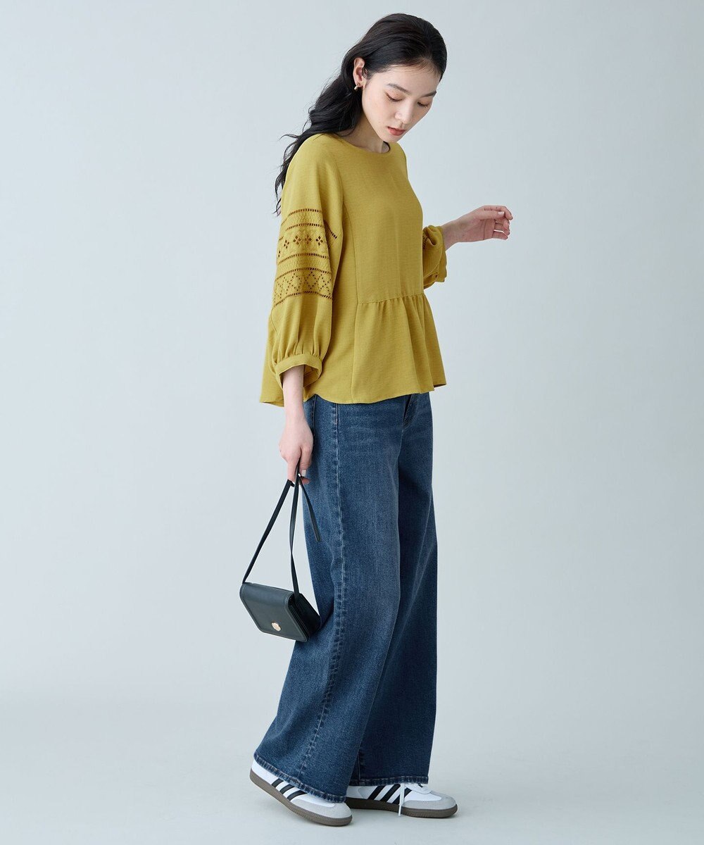 ANY 【ANY DENIM】ワイドデニムパンツ 