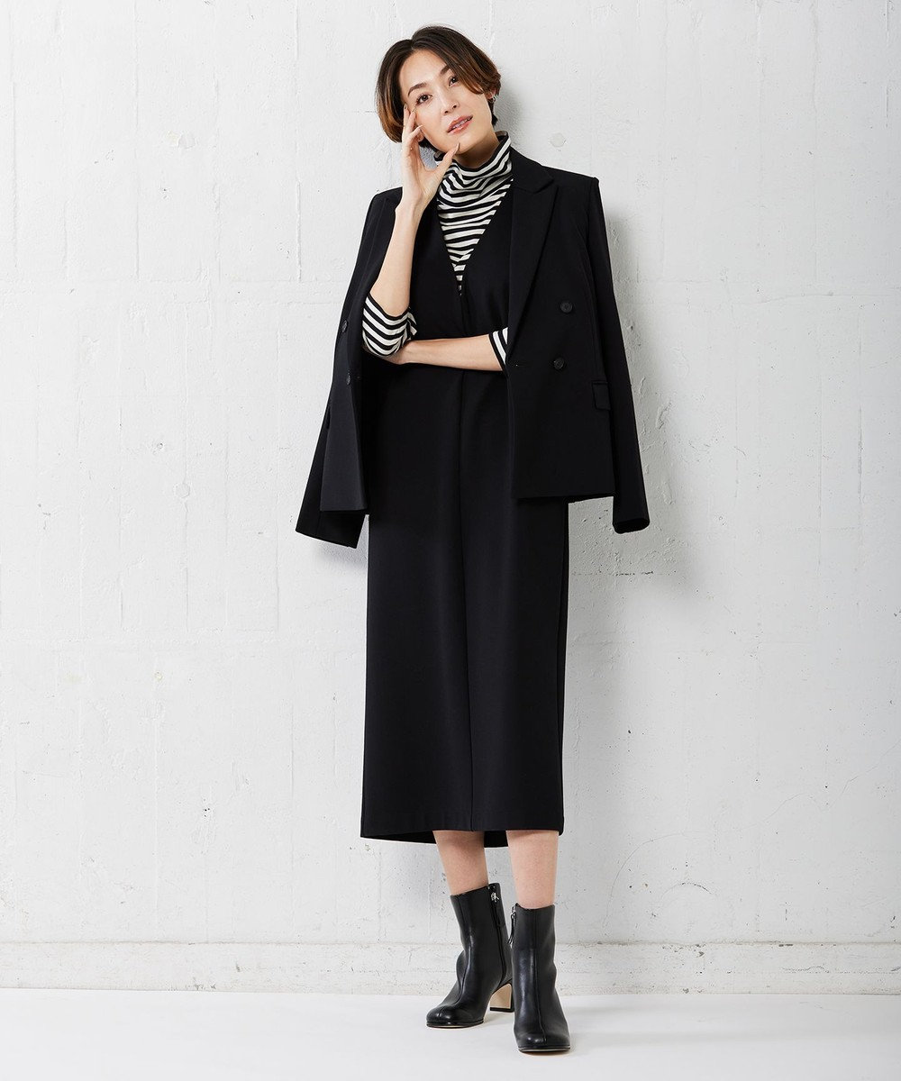 ICB 【洗える】CottonSingleJersey ハイネックプルオーバー 