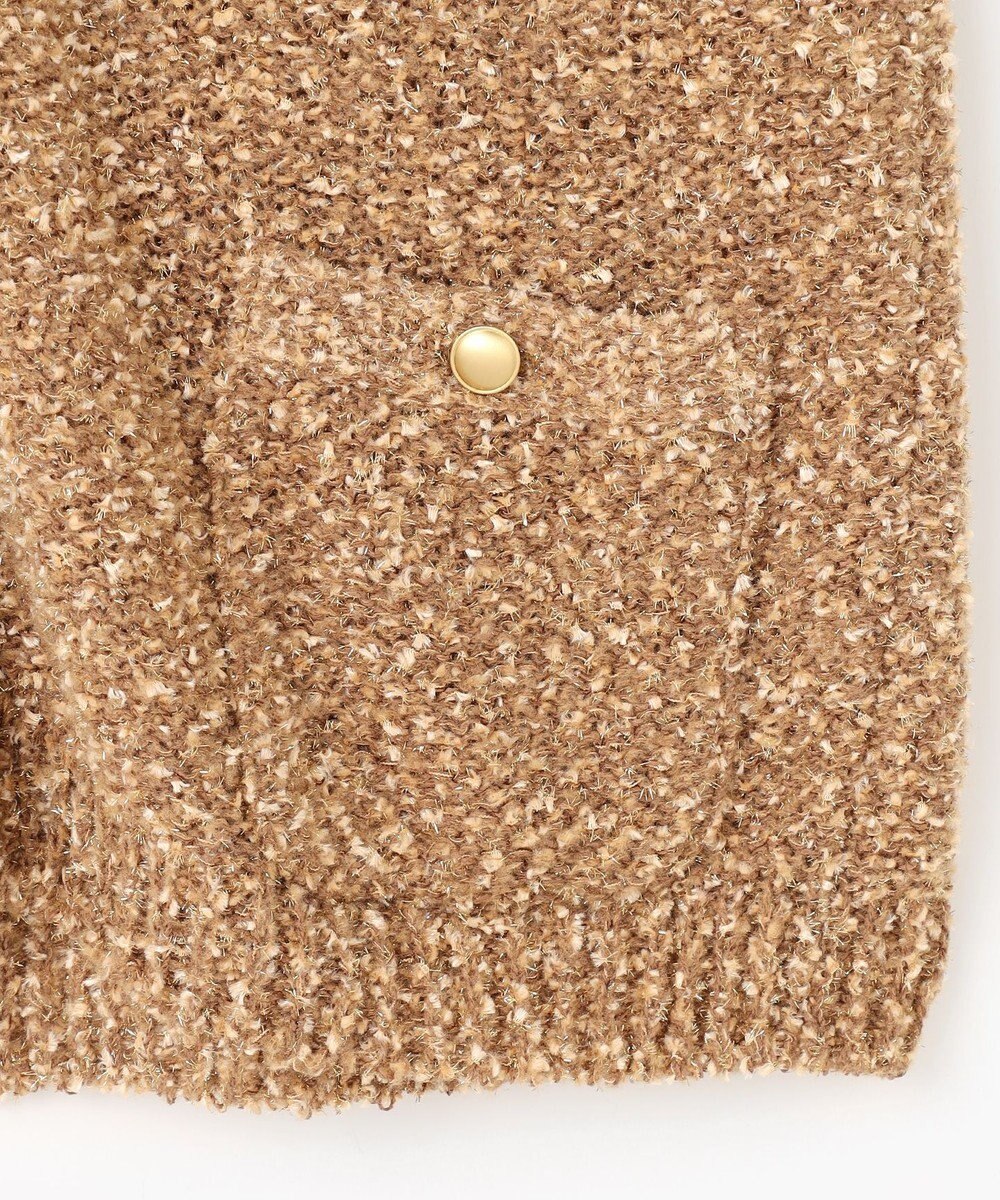 自由区 S 【カタログ掲載】ラメファンシーツイード カーディガン 