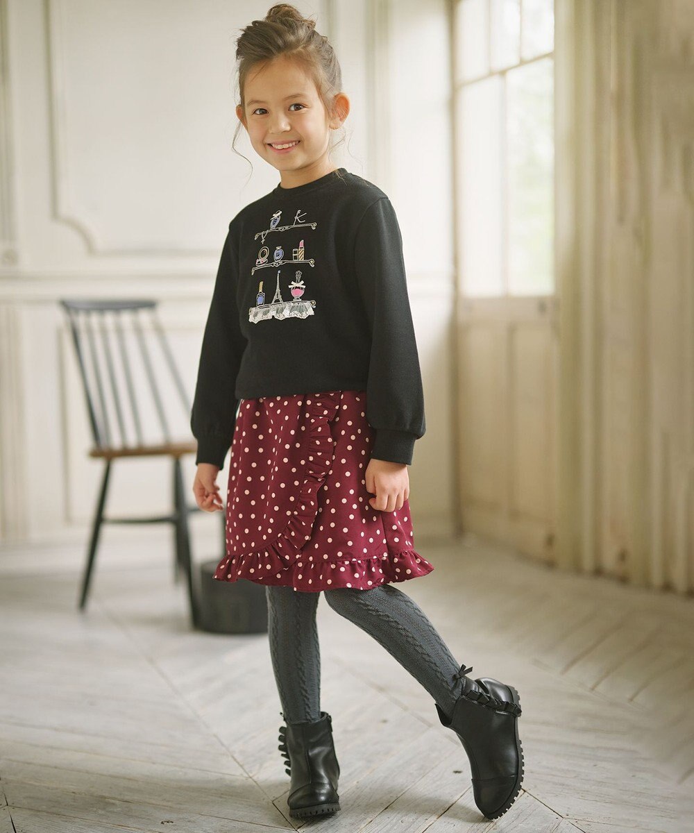 組曲 KIDS 【110-140㎝】Lady Dot スカート 