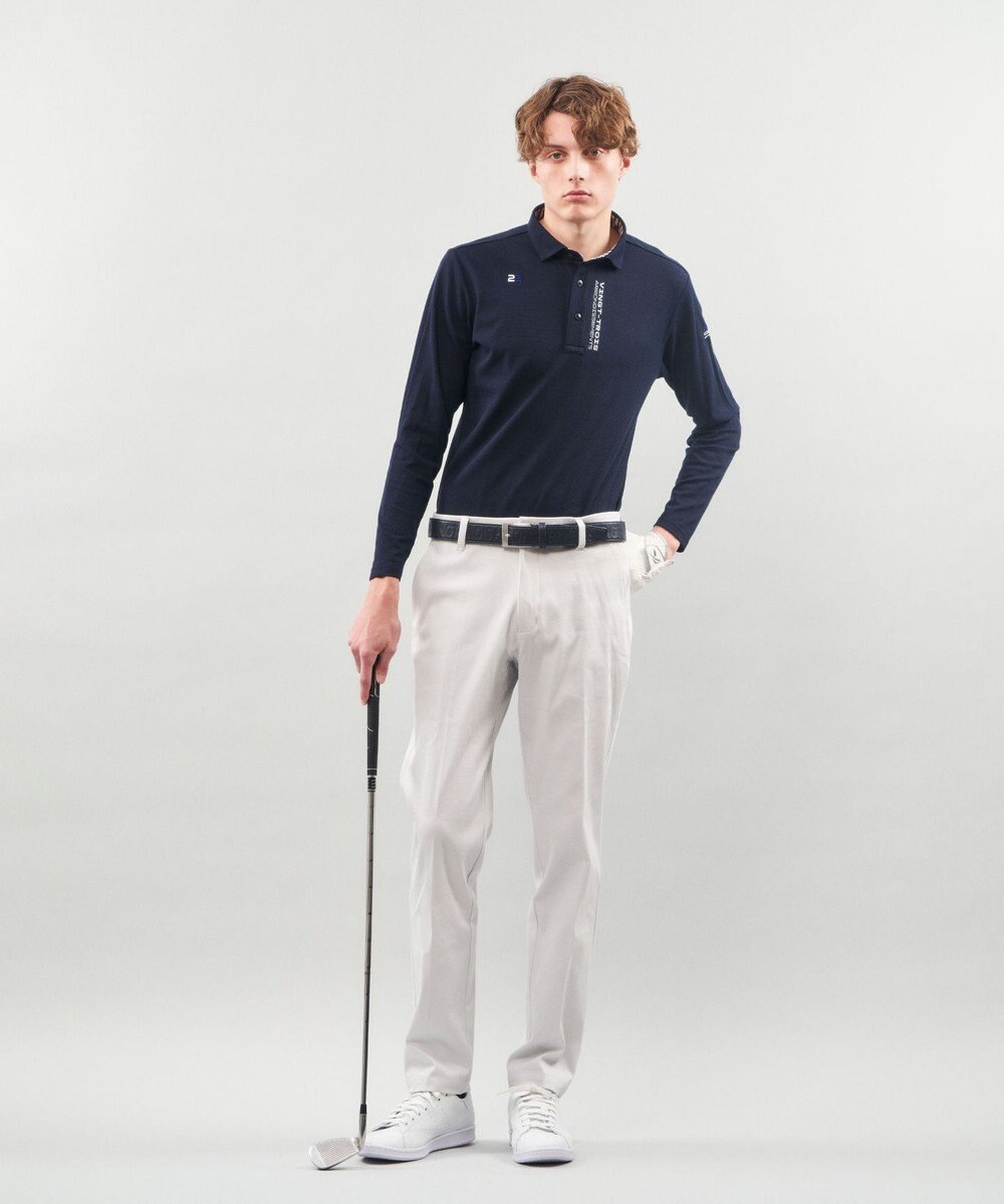 MEN】【UVケア 】ベーシック 長袖ポロシャツ / 23区GOLF