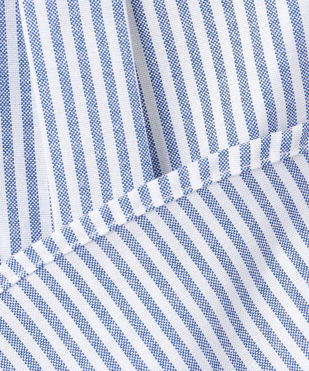 J.PRESS KIDS 【100-130cm】オックスフォード ストライプコンビシャツ 