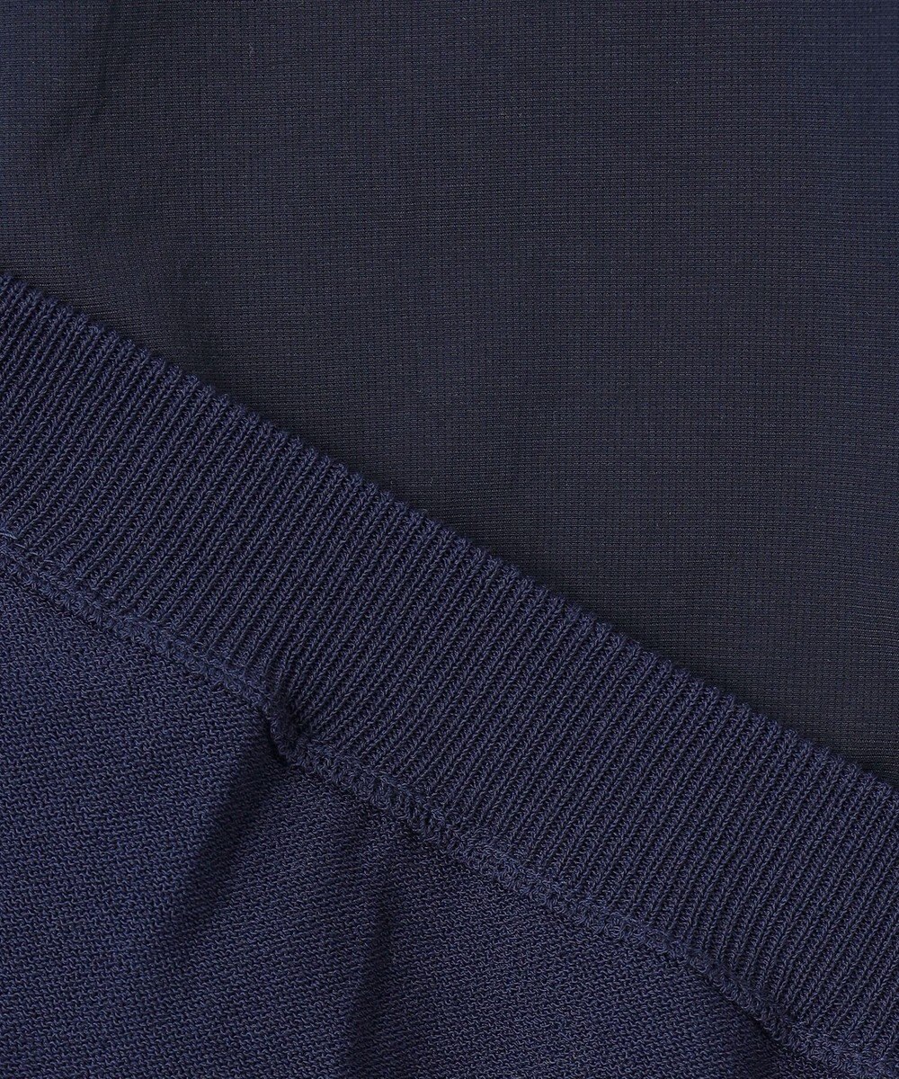 23区GOLF 【23Fondation/MEN】レイヤード風 コンビモックネック 