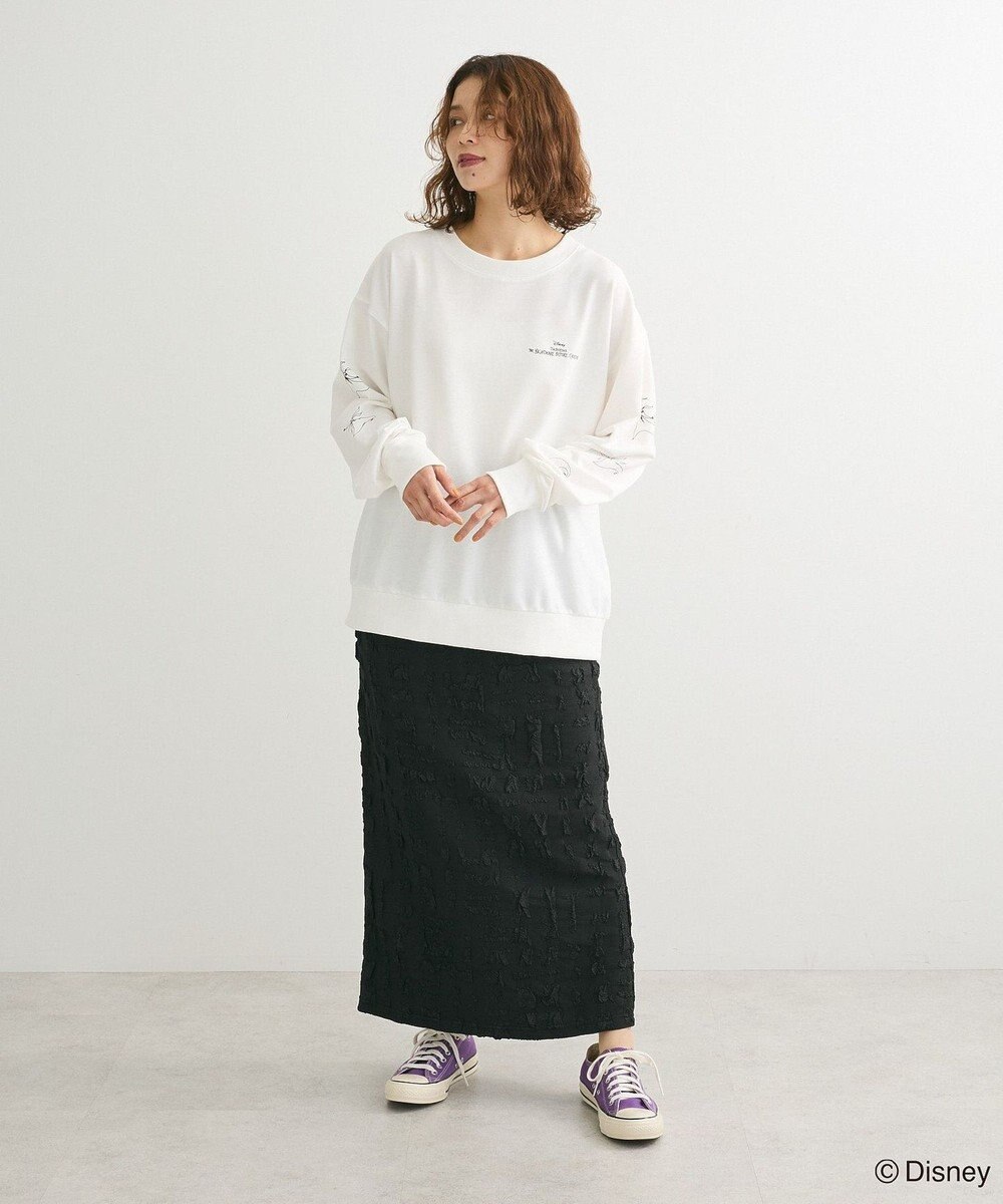 Green Parks ナイトメア／袖プリントミニ裏毛プルオーバー 