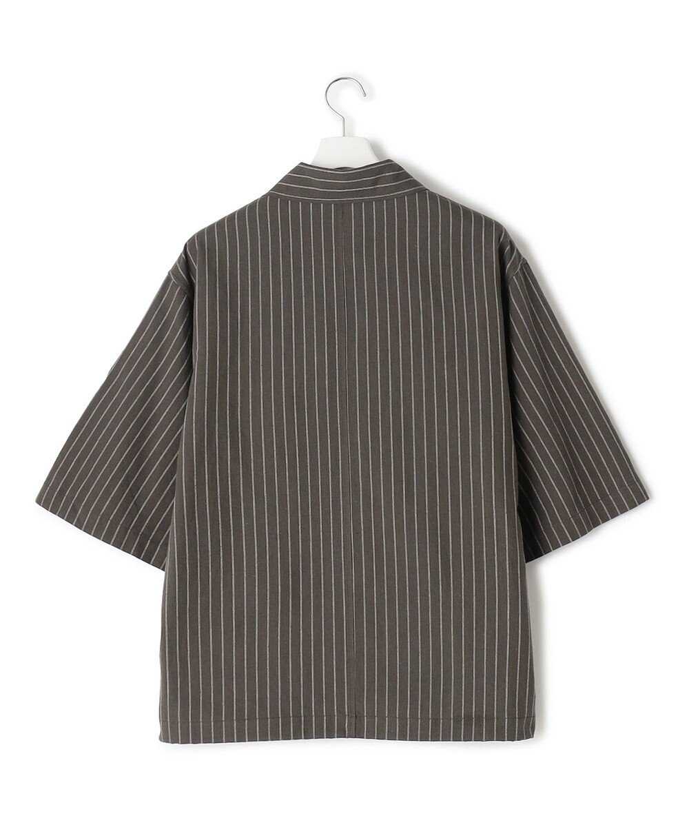 J.PRESS YORK STREET 【UNISEX】コットンリネンハーフスリーブシャツ ブルゾン 