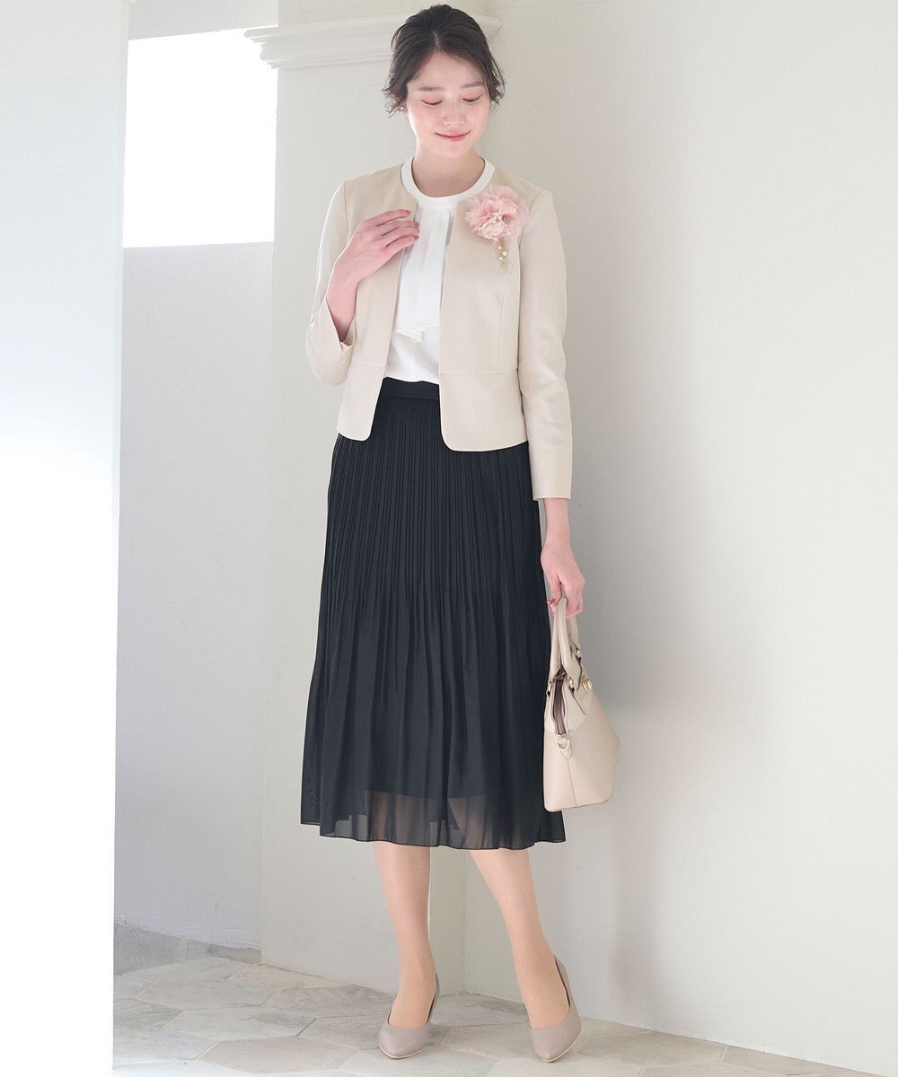 ANY SIS 【チャーム付き】レースミックス コサージュ 