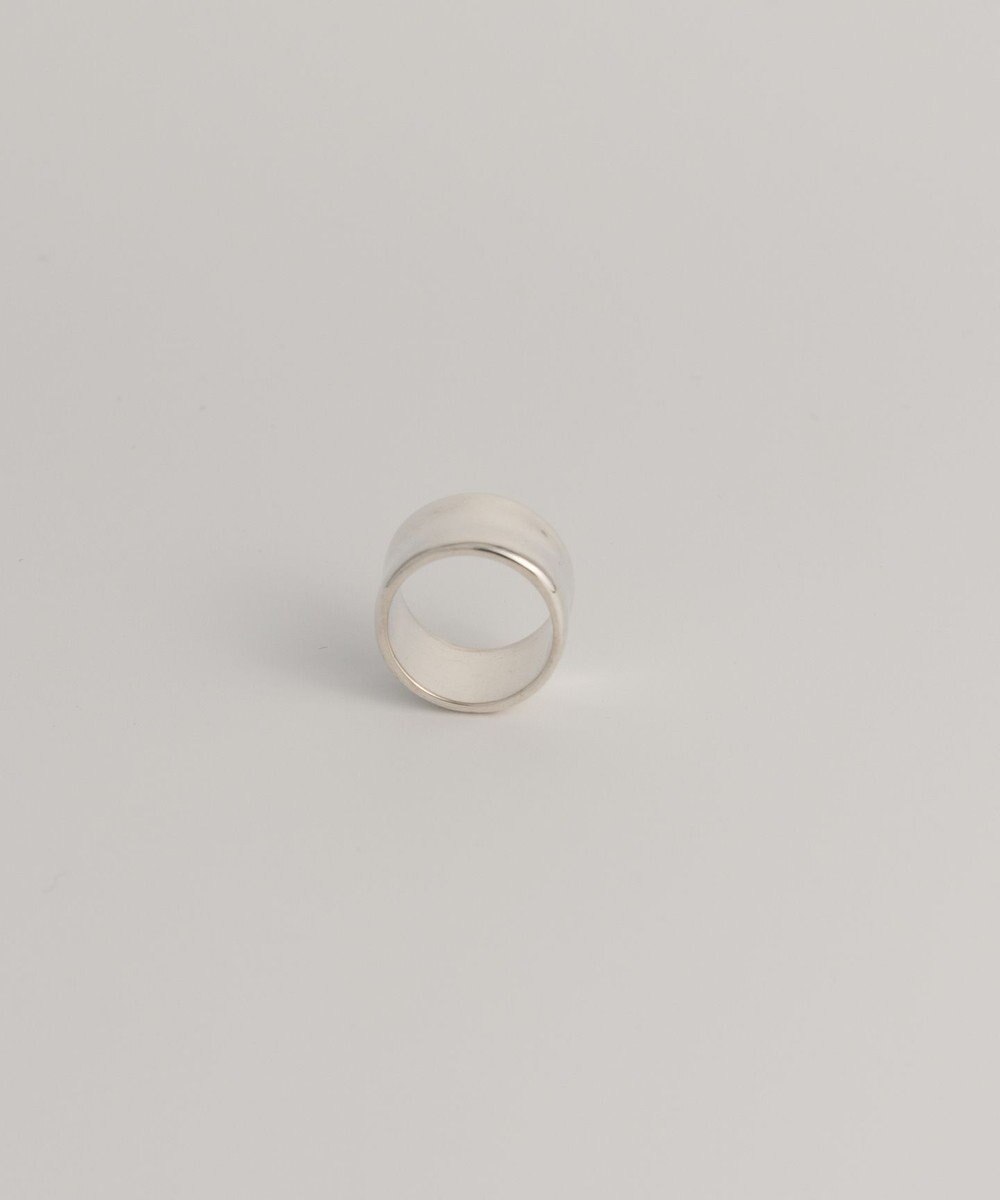 yoaa シルバー925 ボールドライン リング 