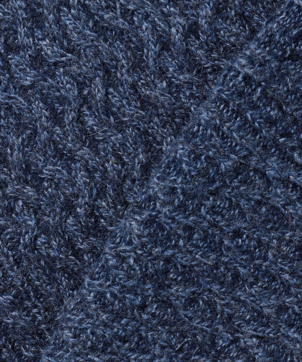 JOSEPH ABBOUD 【柔らか】ラムコットンハイネックジップ セーター 