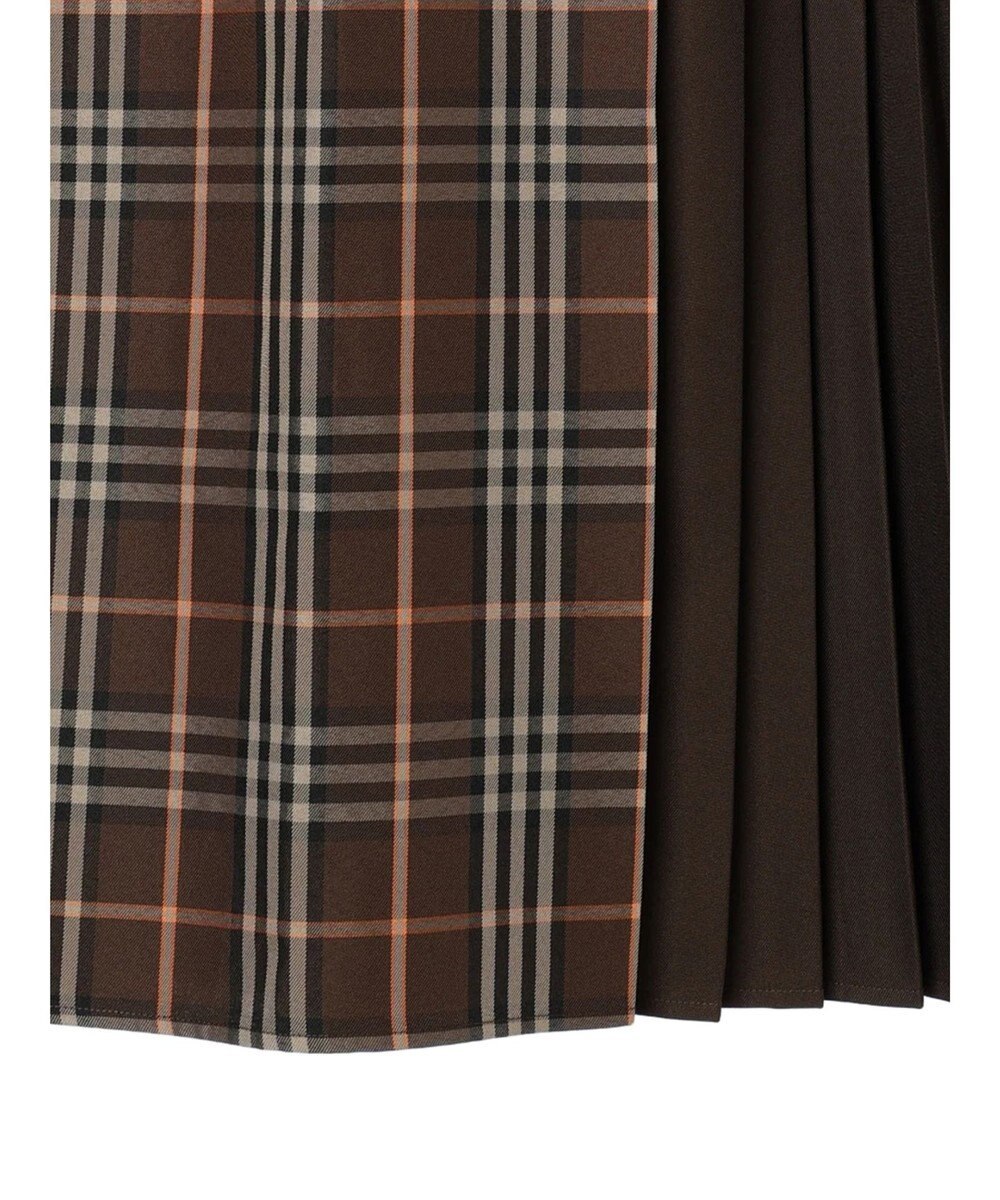 Green Parks アシメサイドプリーツスカート 