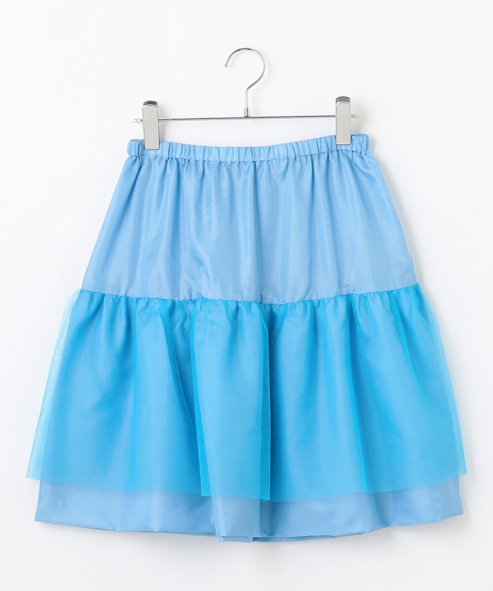 #Newans ヘビーサテンフレアースカート 