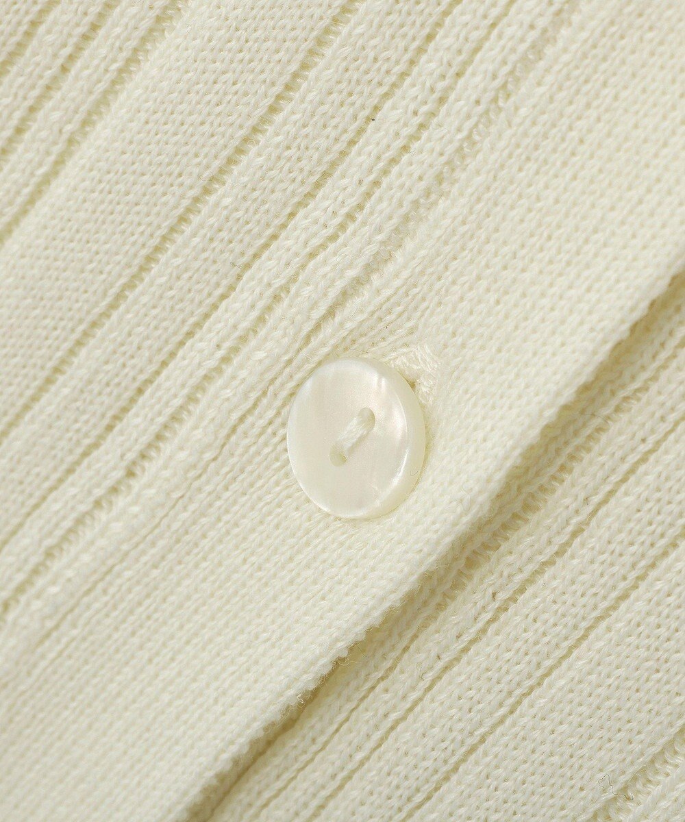 Green Parks レースドッキングニットカーディガン 