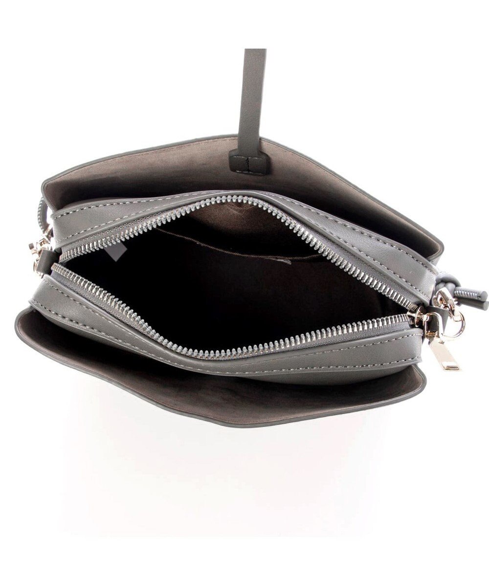 UNBILLION カシュカシュ cachecache / メタルフラップ3つ口ミニショルダー 