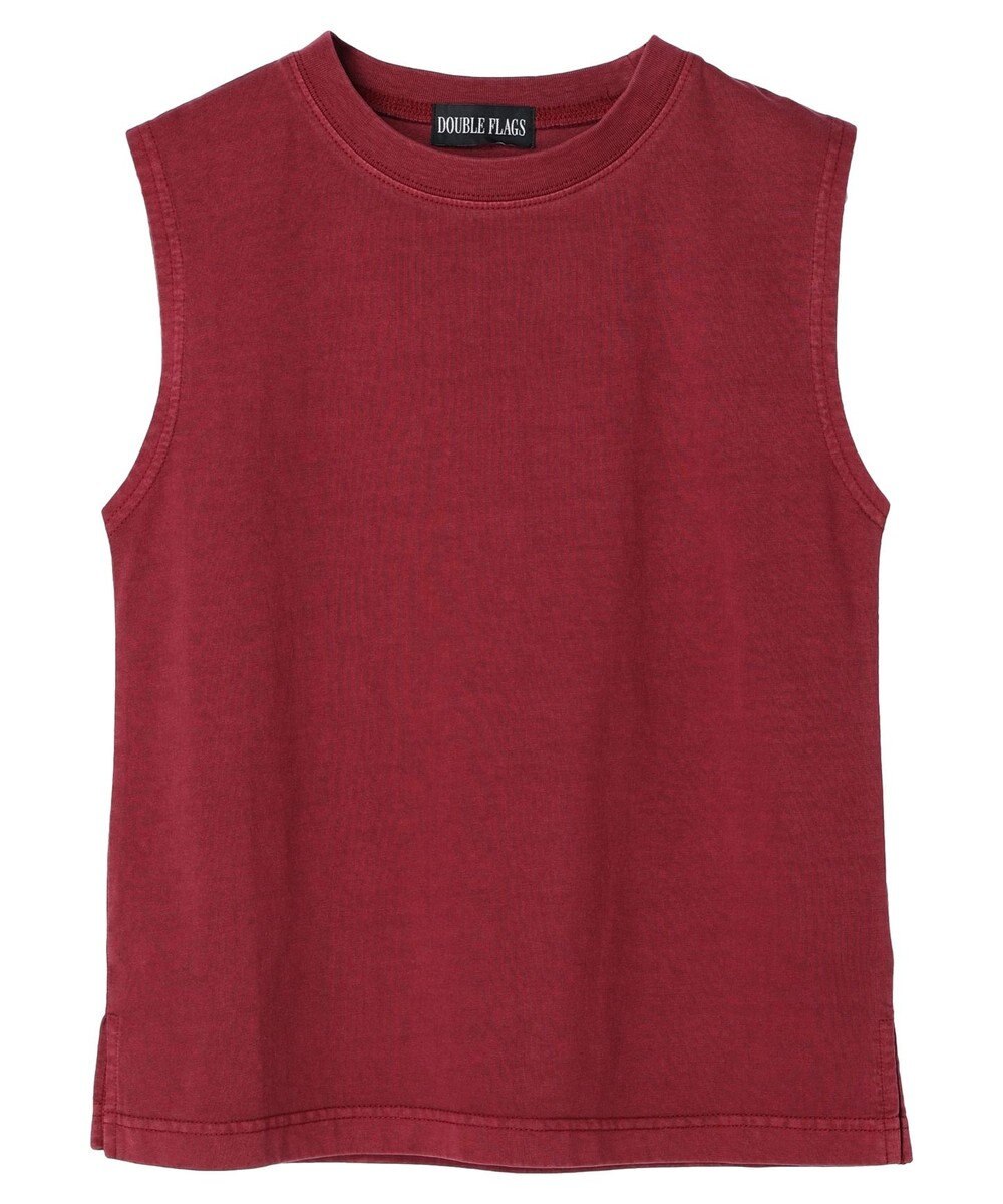 Green Parks ・Ｄｏｕｂｌｅ　Ｆｌａｇｓ　ピグメント加工ノースリＴＥＥ 