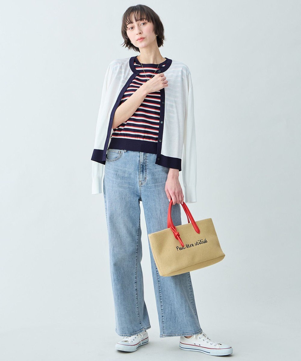 ANY ツインニットセット（ノースリーブニット＋カーディガン） 