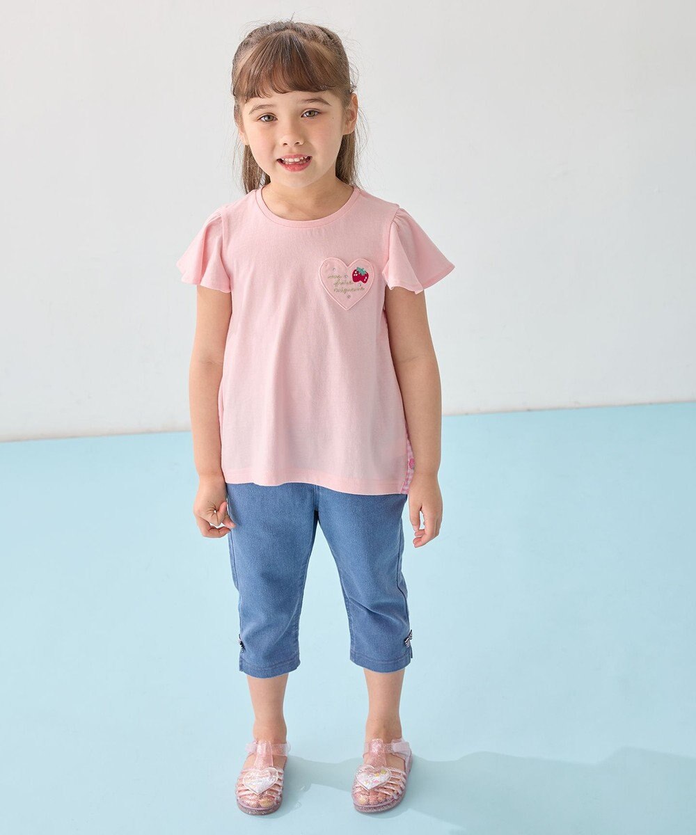 ANY KIDS ひらひら バックシャンTシャツ 