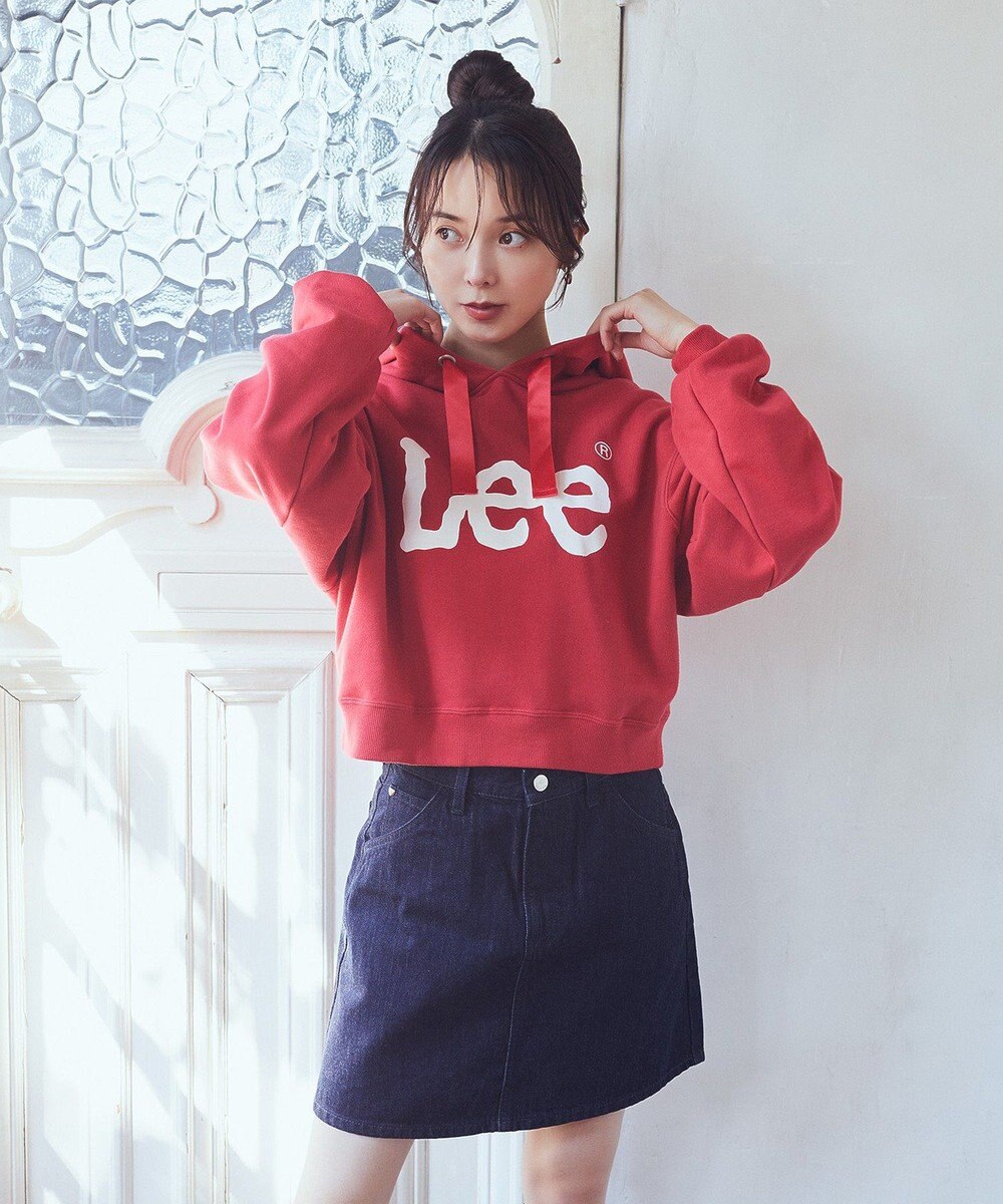 earth music&ecology Ｌｅｅ×ｅ．ｍ．ａ．ｅショート丈パーカー 