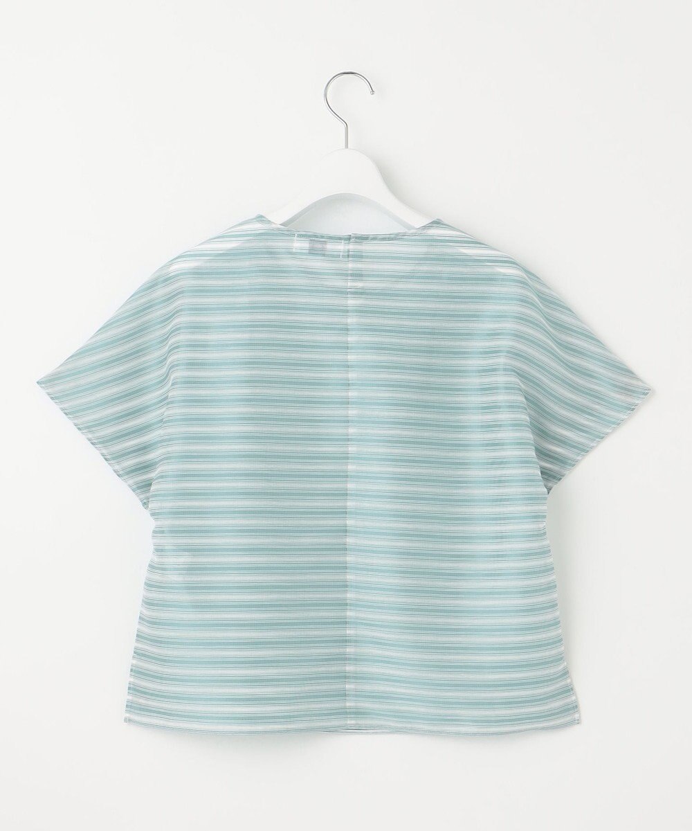 J.PRESS LADIES L シアーボーダーツイン カットソー 