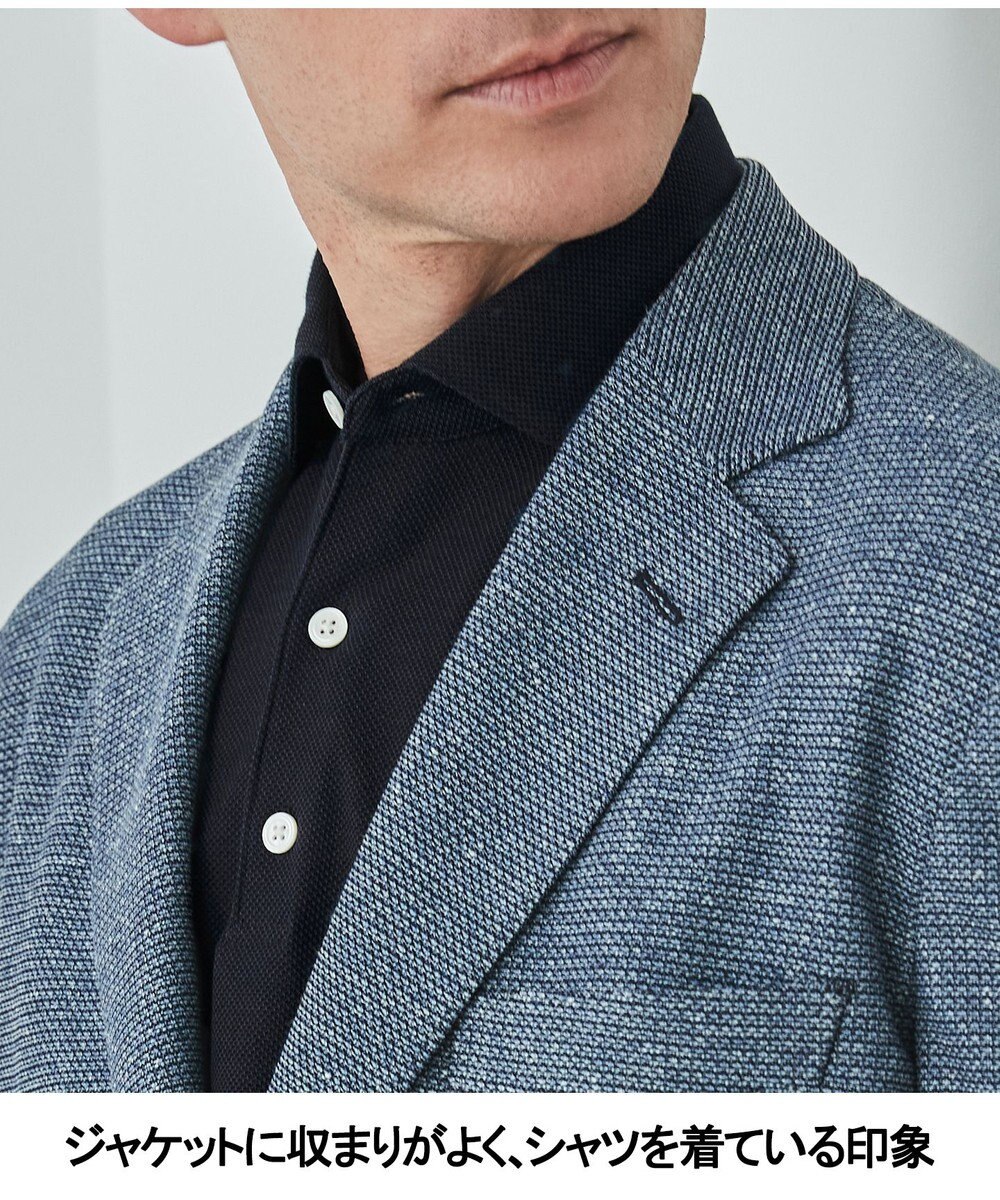 GOTAIRIKU 3年連続売上NO1/キングサイズ登場【仕事で着られる】キレイめ 鹿の子 BIZ ポロシャツ 