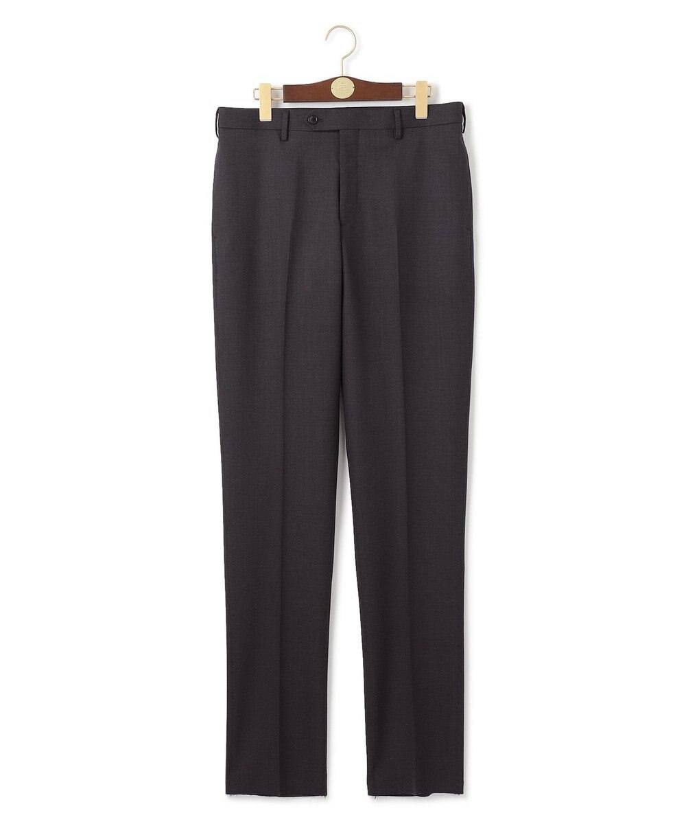 J.PRESS MEN 【ストレッチ / ウォッシャブル可】パワーストレッチウール バーズアイ スラックス 