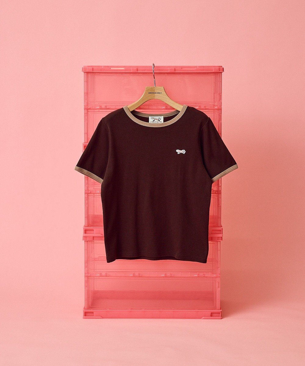 AMERICAN HOLIC 【PENNEY'S】配色リンガーTシャツ 