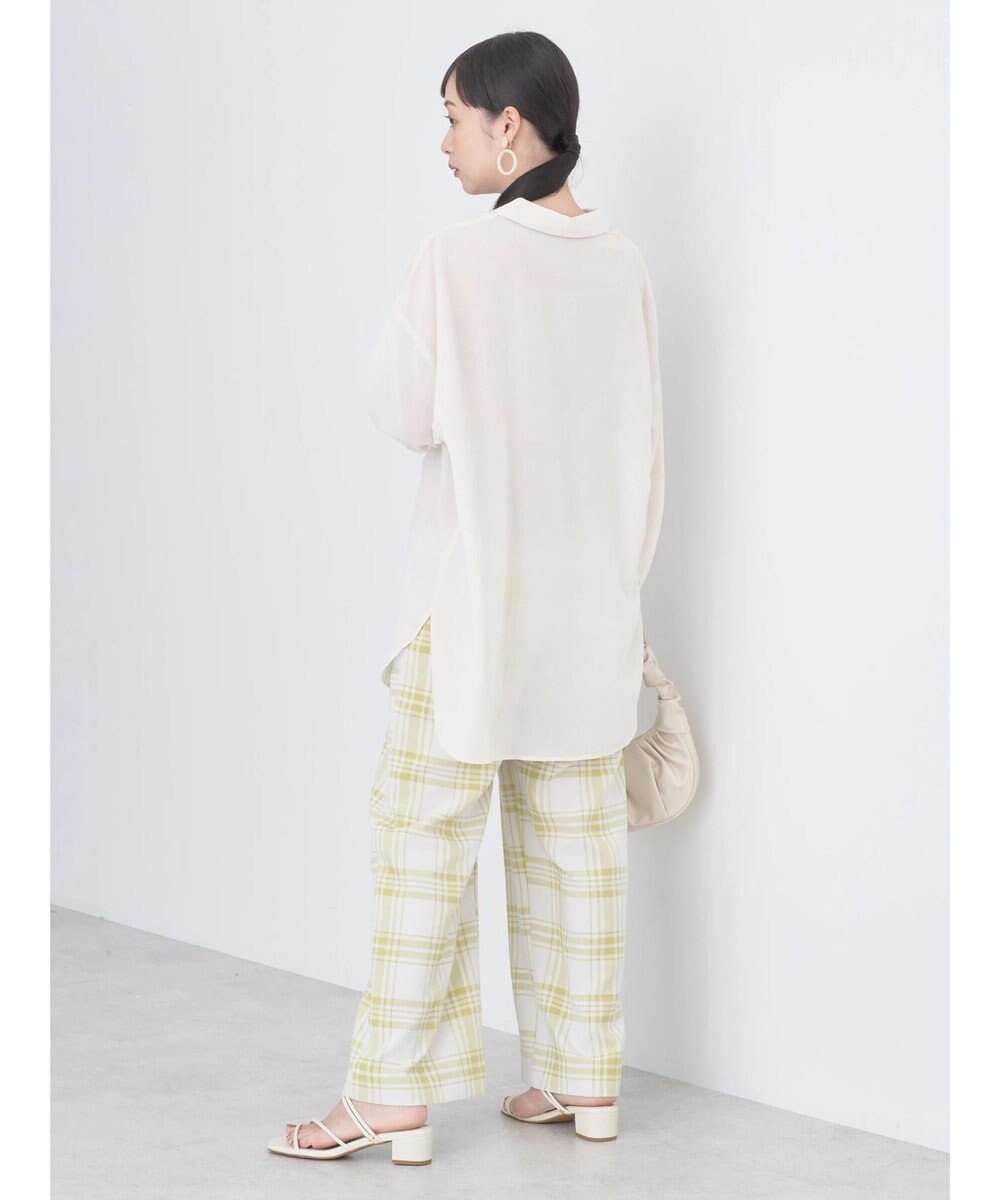 earth music&ecology シアーボーイズライクシャツ 