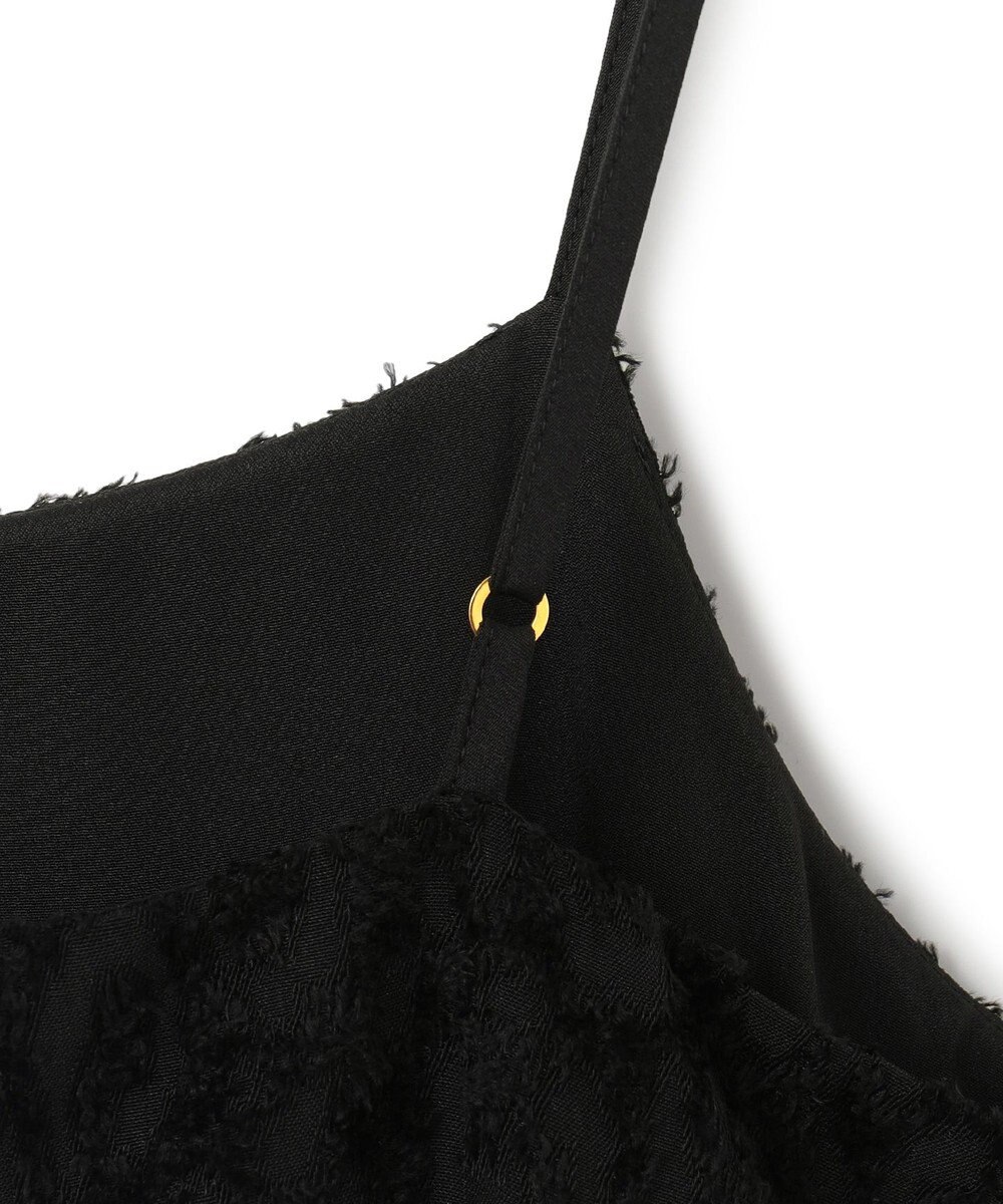 23区 【SLOW/一部店舗限定】カットジャカード キャミソールワンピース 