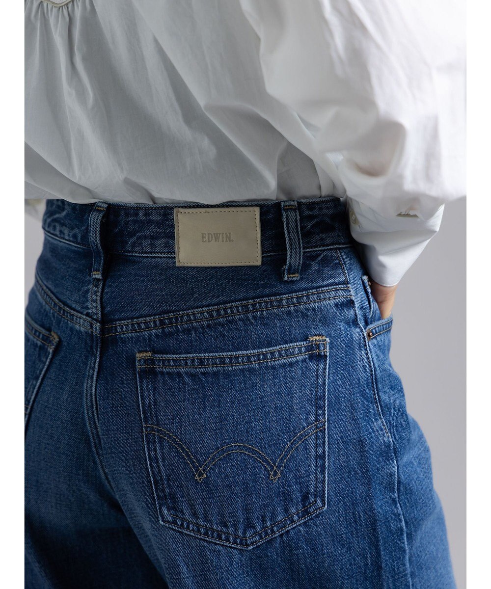 Te chichi 【EDWIN別注】ワイドデニムパンツ 