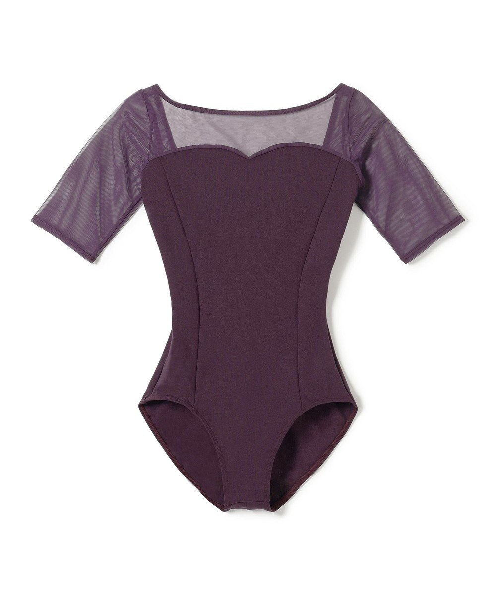 Chacott 5分袖レオタード 