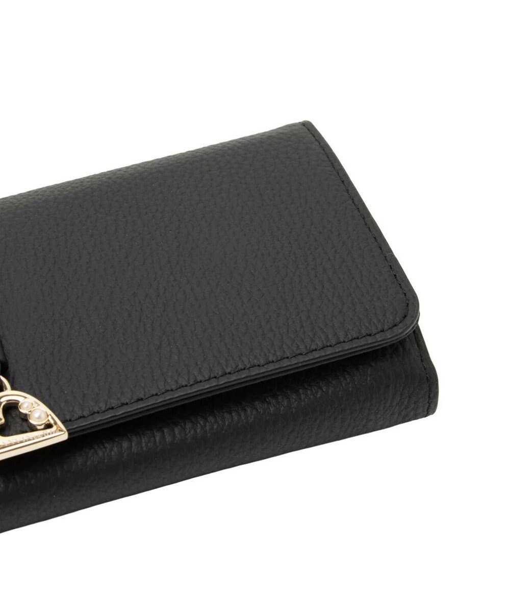 LANVIN en Bleu カルノ かぶせ長財布 