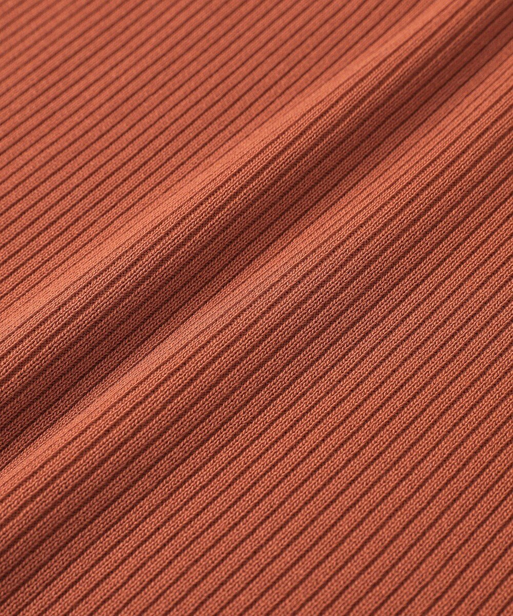 Green Parks 袖レイヤー５分袖ニットプルオーバー 