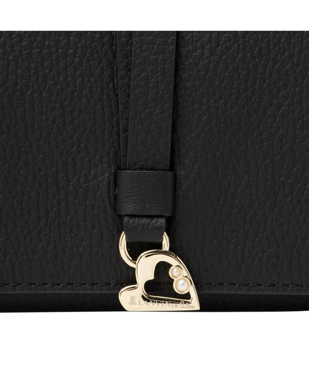 LANVIN en Bleu カルノ かぶせ長財布 