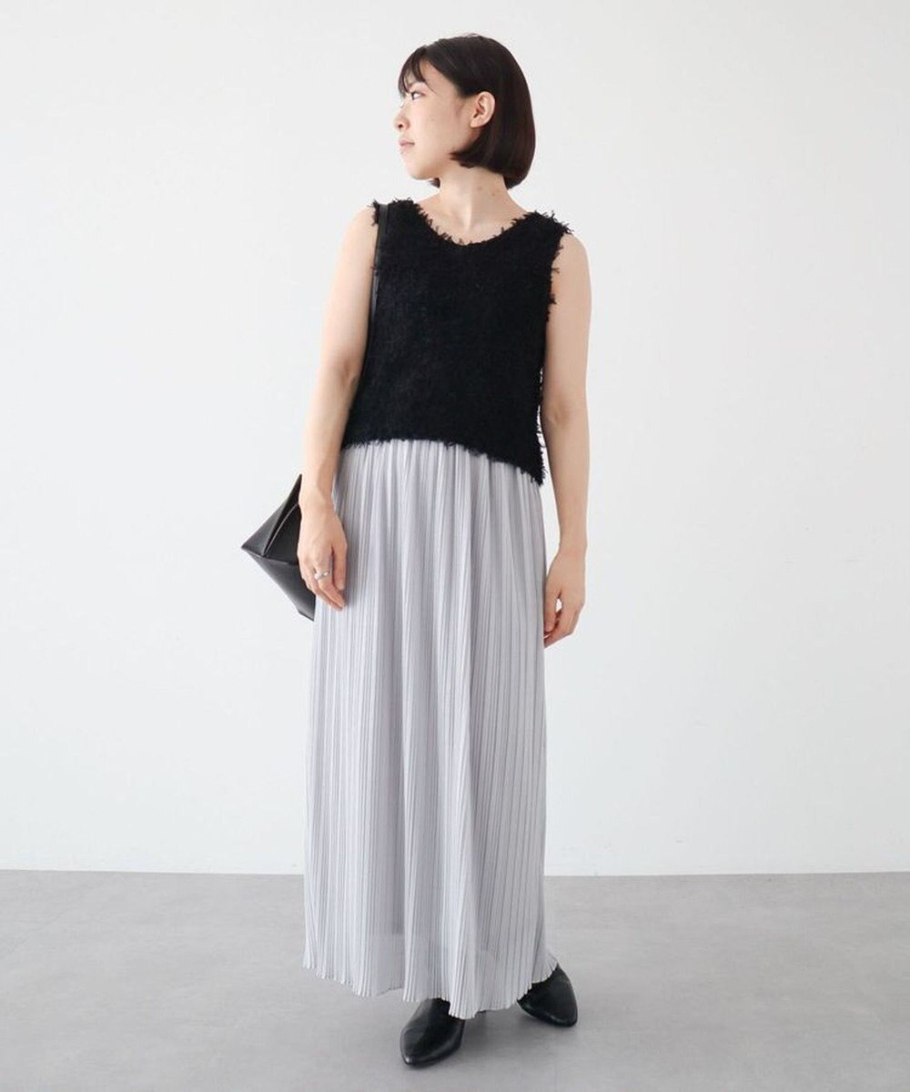 Green Parks ・ｓｗｉｎｇ　ｂｙ　２ｗａｙチュールヤーンベスト 